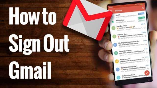 Cara Log Out Akun Gmail