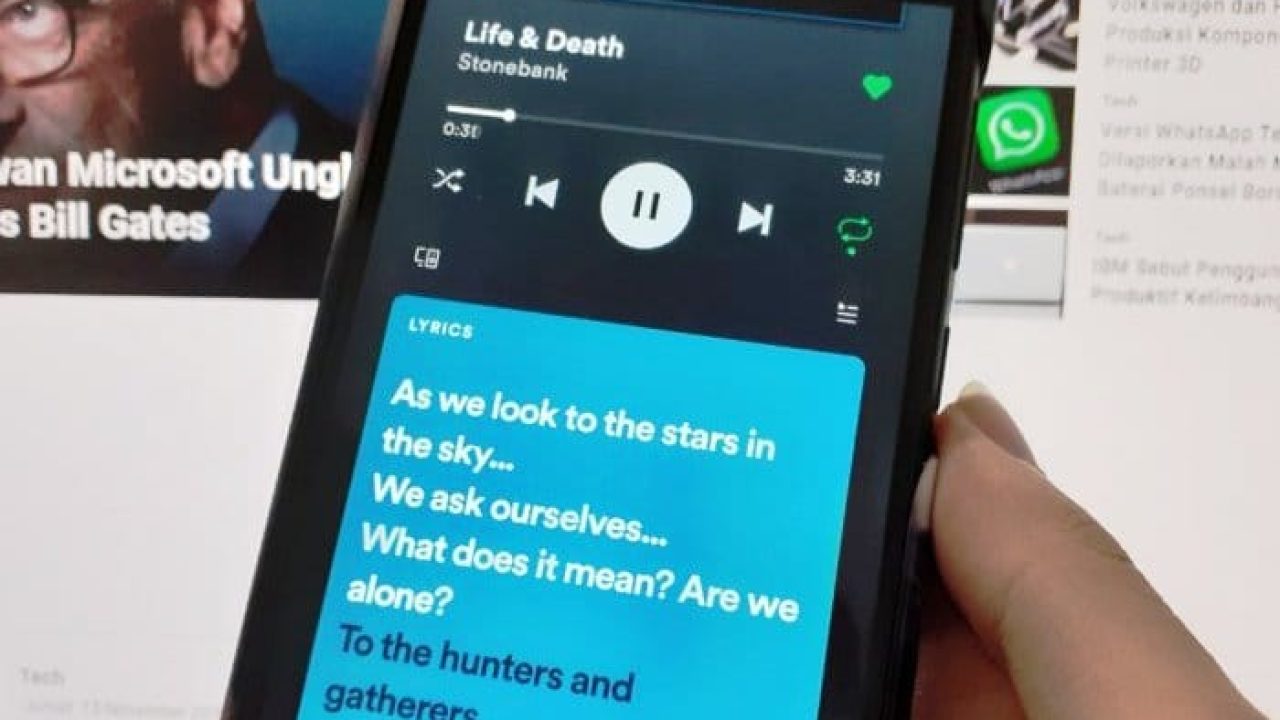 spotify lyrics app for mac