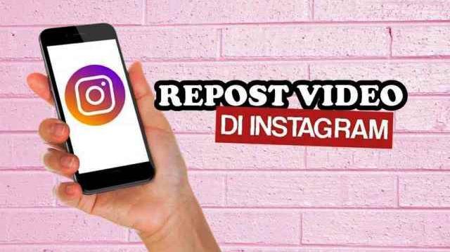 Cara Repost Video IG (Instagram)