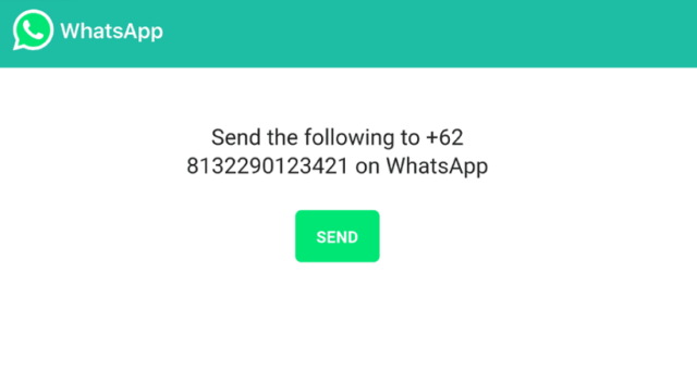 Contoh Link Whatsapp Otomatis untuk Bisnis