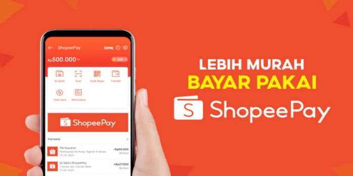 Cara Top Up ShopeePay Lewat ATM, m-Banking dan Minimarket