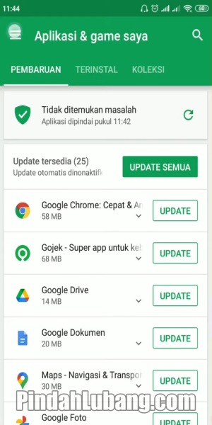 Cara Update Play Store Xiaomi