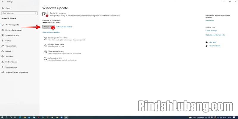 Cara Update Windows 11