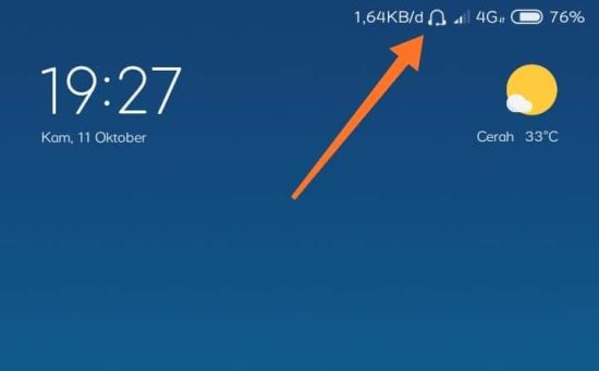 Cara Menghilangkan Tanda Headset di HP Xiaomi