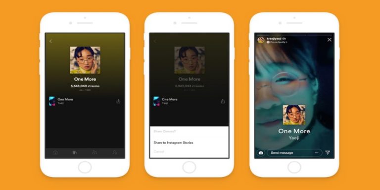 Cara Share Spotify ke IG Story dengan Video dan Suara, Simpel!