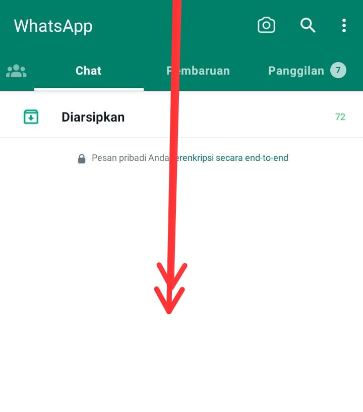 cara kunci chat WhatsApp